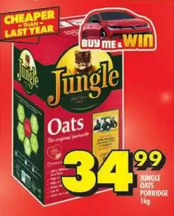Shoprite Jungle oats porridge offer