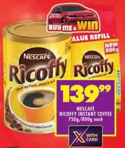 Shoprite Nescafé ricoffy instant coffee offer