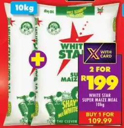 Shoprite White star super maize meal offer
