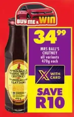 Shoprite Mrs ball's chutney offer
