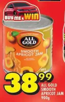 Shoprite All gold smooth apricot jam offer