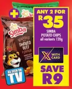 Shoprite Simba potato chips offer