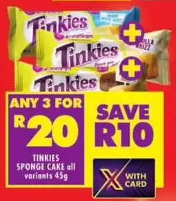 Shoprite Tinkies sponge cake offer