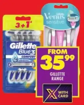 Shoprite Gillette range offer
