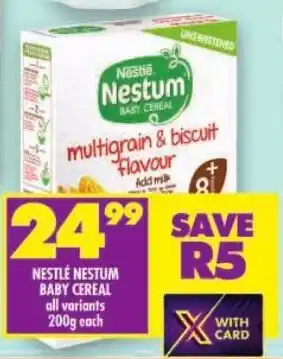 Shoprite Nestle nestum baby cereal offer