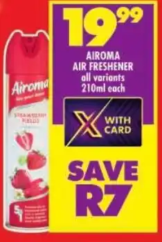 Shoprite Airoma air freshener offer