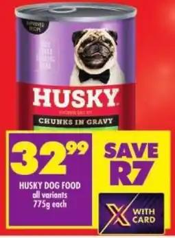 Shoprite Husky dog food offer