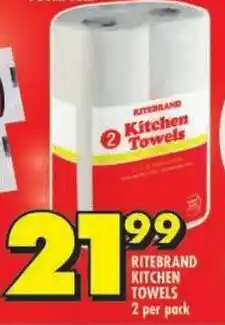 Shoprite Ritebrand kitchen towels offer