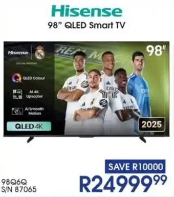 Hisense 98" QLED Smart TV