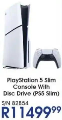Hirsch's PlayStation 5 Slim Console With Disc Drive offer