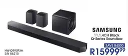 Hirsch's SAMSUNG 11.1.4CH Black Q-Series Soundbar offer