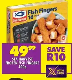 Shoprite SEA HARVEST FROZEN FISH FINGERS 400g offer
