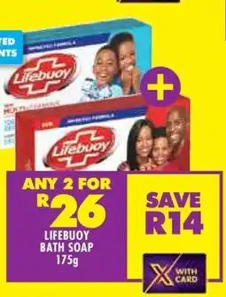Shoprite Lifebuoy Bath Soap 175g offer