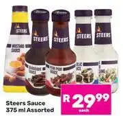 Game Steers Sauce Assorted-375ml Each offer