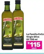 Game La Familia Extra Virgin Olive Oil-750ml Each offer