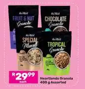 Game Heartlands Granola Assorted-400g Each offer