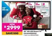 Game Samsung 32 HD LED Smart TV UA32H5000FKX (850029822) offer