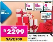 Game Hisense 32 FHD Smart TV 32A5Q (850031485) offer