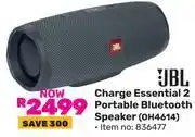Game JBL Charge Essential 2 Portable Bluetooth Speaker OH4614 (836477) offer