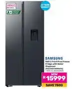 Game Samsung 560L Frost Free Freezer/Fridge With Water Dispenser RS57DG4100B4FA (850022025) offer