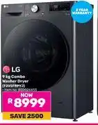 Game LG 9Kg Combo Washer Dryer F2V5FRPYJ (850024455) offer