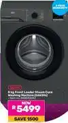 Game Defy 8Kg Front Loader Steam Cure Washing Machine DAW396 (850032042) offer