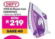 Game Defy 1750W Steam Iron SI8059A1 (781363) offer