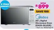 Game Midea 20L Digital Microwave Oven EM20-SILVER (850016279) offer