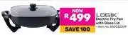 Game Logik Electric Fry Pan With Glass Lid (850032309) offer