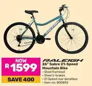 Game Raleigh 26 Sabre 21 Speed Mountain Bike (800892) offer