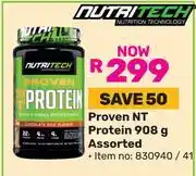 Game Nutritech Proven NT Protein Assorted (830940/41)- 908gm offer