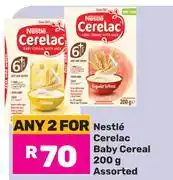 Game Nestle Cerelac Baby Cereal Assorted-For Any 2 x 200g offer