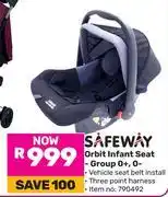 Game Safeway Orbit Infant Seat (Group 0+, 0-) With 3 Point Harness offer