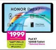 Game Honor Pad X7 128GB Tablet offer