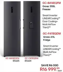 Hirsch's LG Fridge or Freezer offer