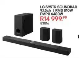 Hirsch's LG S95TR Soundbar 9.1.5Ch offer