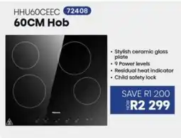 Hirsch's Hisense 60cm Hob offer