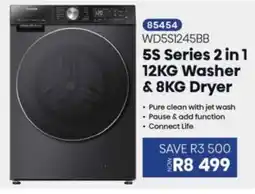 Hirsch's Hisense 5S Series 2 in 1 Washer & Dryer offer