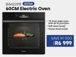 Hirsch's Hisense 60cm Electric Oven offer