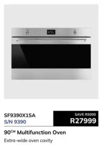 Hirsch's Smeg 90cm Multifunction Oven offer