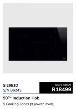 Hirsch's Smeg 90cm Induction Hob offer