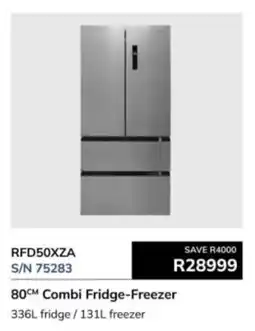 Hirsch's Smeg 80cm Combi Fridge-Freezer offer
