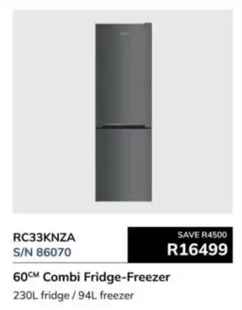 Hirsch's Smeg 60cm Combi Fridge-Freezer offer