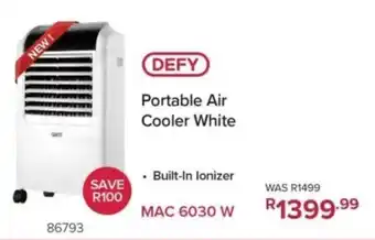 Hirsch's Defy Portable Air Cooler White offer