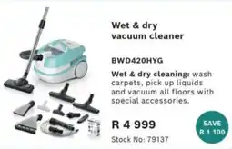 Hirsch's Bosch Wet & dry vacuum cleaner offer