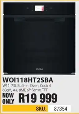 Hirsch's Whirlpool Built-in Oven offer