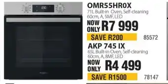 Hirsch's Whirlpool Built-in Oven offer