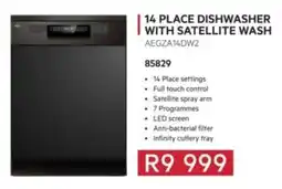 Hirsch's AEG 14 place dishwasher with satellite wash offer