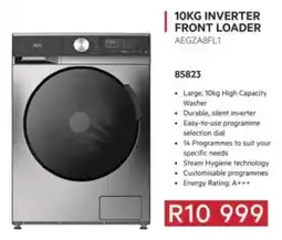 Hirsch's AEG inverter front loader offer