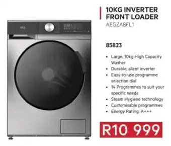 Hirsch's AEG inverter front loader offer